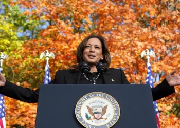 Watch: Harris’s Witty Reply Stumps Hecklers Backing Trump, Crowd Applauds