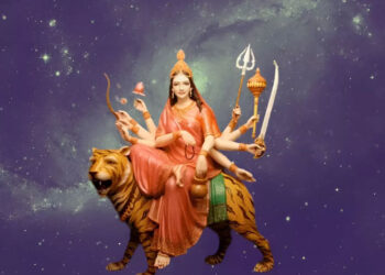 Worship of Maa Chandraghanta on the Third Day of Navratri
