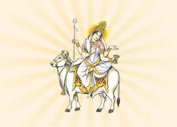 Maa Mahagauri’s Grace Brings Peace and Prosperity