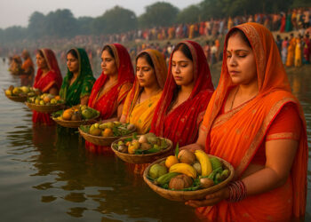 Chhath Puja Begins: A Festival of Faith, Discipline, and the Sun’s Radiance