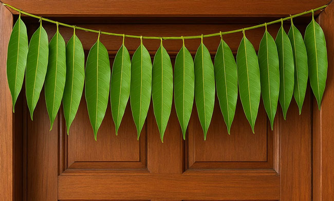 Mango Leaf Toran: A Sacred Symbol of Prosperity and Positive Energy at Home