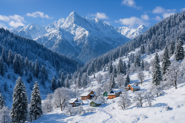 Winter Wonderland: Best Places to Experience Snowfall in Uttarakhand