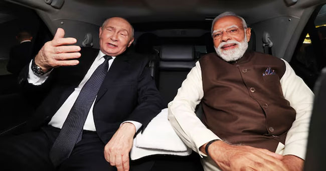 Modi–Putin Car Selfie Sparks Debate in U.S. Congress