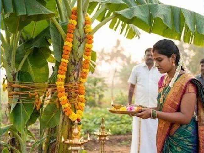 Thursday Devotion: Invoking Lord Vishnu Through the Banana Tree