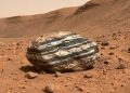 Mystery ‘Zebra Rock’ Discovered on Mars, Scientists Intrigued