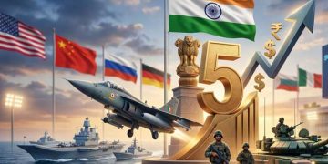 India Climbs to 5th Spot in Global Defence Spending Rankings