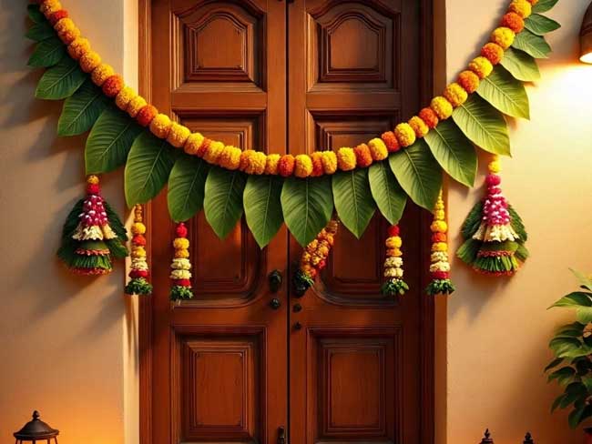 Mango Leaf Toran: A Sacred Gateway to Prosperity and Positivity