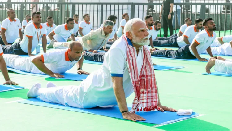 ‘Be More Energetic At 50 Than You Were At 30’: PM’s Top Quotes At Yoga Event