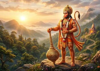 Hanuman Ji’s Mace: A Symbol of Restraint, Not Just Power