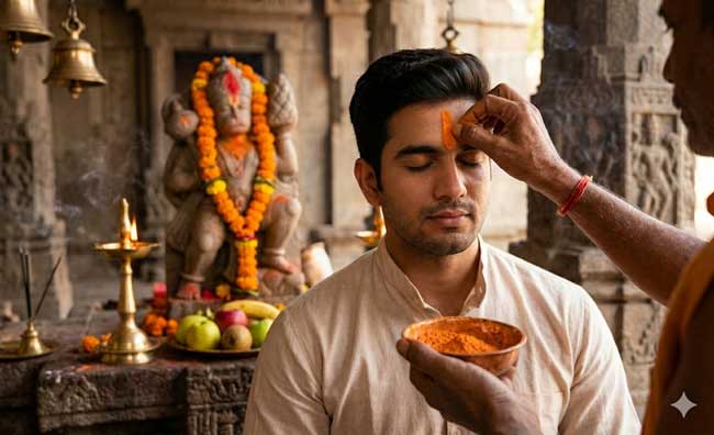 Manglwar and the Spiritual Significance of Vermilion Tilak