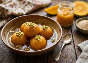 Mango Gulab Jamun – A Rich Mango-Infused Twist