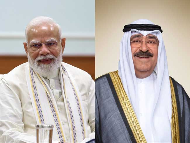 West Asia Tensions: PM Modi Reaffirms Call for Peace in Talk with Kuwait Amir