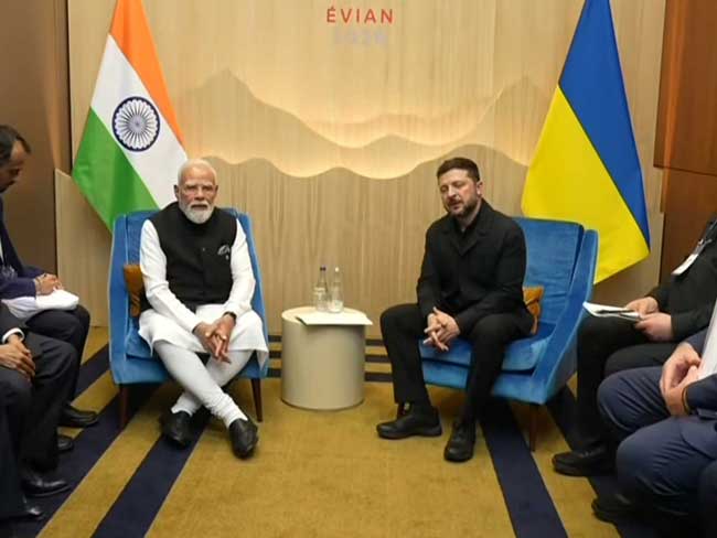 G7 Leaders Vow Enhanced Military Aid to Ukraine, Modi Meets Zelensk