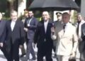 Umbrella Overshadows Diplomacy During Iranian President’s Pakistan Visit