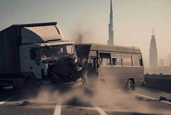 Seven Indian Workers Killed in Dubai Road Accident, Nine Injured